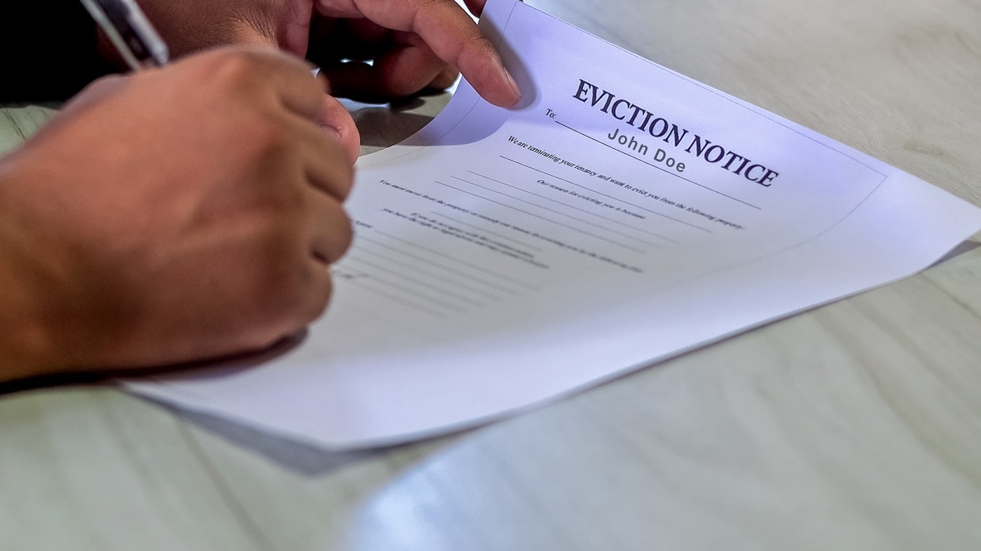 Eviction notice Dubai
